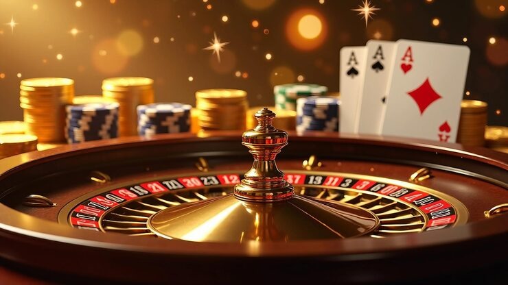 Table selection screen showing minimum bet, maximum bet, and current player count statistics
